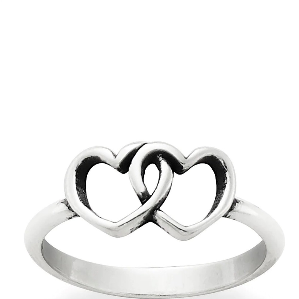 Two Hearts Together Ring